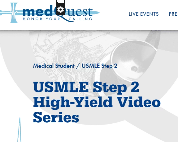 MedQuest USMLE Step 3 High–Yield 2024 $55.00