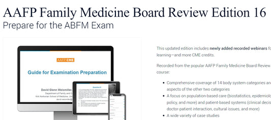 AAFP Family Medicine Board Review Edition 16 2024