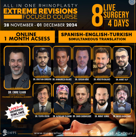 surgicallacademy Extreme Revisions Focused Course All Lectures + 8 Live Surgeries (TURKISH LANGUAGE )
